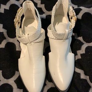Senso white heels